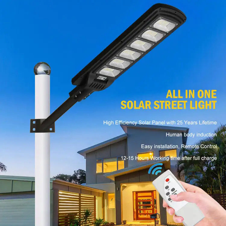 Fuera Coronation Street Luces solares 6000K Temperatura de color 10-12 horas Tiempo de trabajo