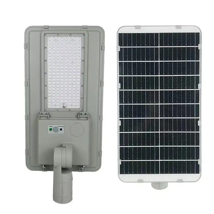 50000 horas de vida útil luz solar de pared led patio panel solar resistente al agua luz solar de calle