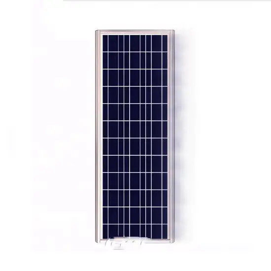 30W 40W 120W Todo en uno IP65 Batería de litio Alimentada por autolimpieza Luz solar de calle