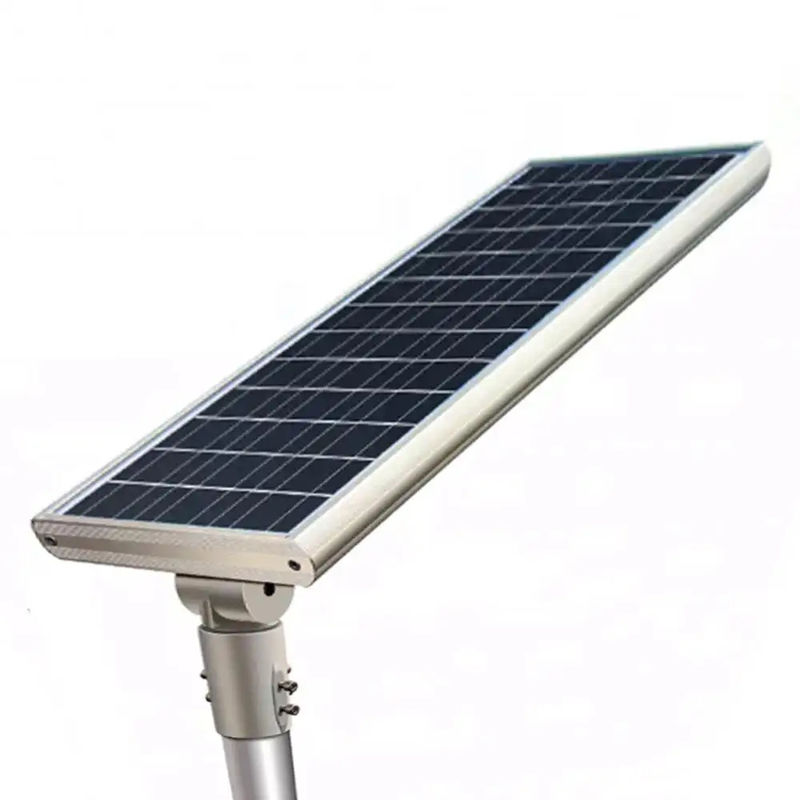 30W 40W 120W Todo en uno IP65 Batería de litio Alimentada por autolimpieza Luz solar de calle