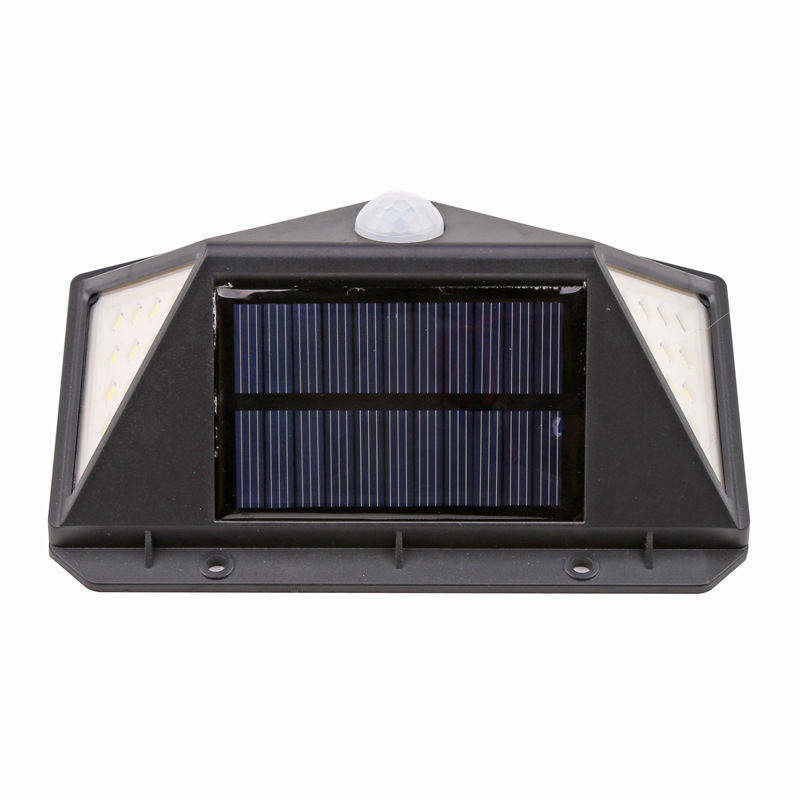 Lámpara de jardín solar sensor de luz de pared LED luz de inundación con 65lm/w eficiencia luminosa