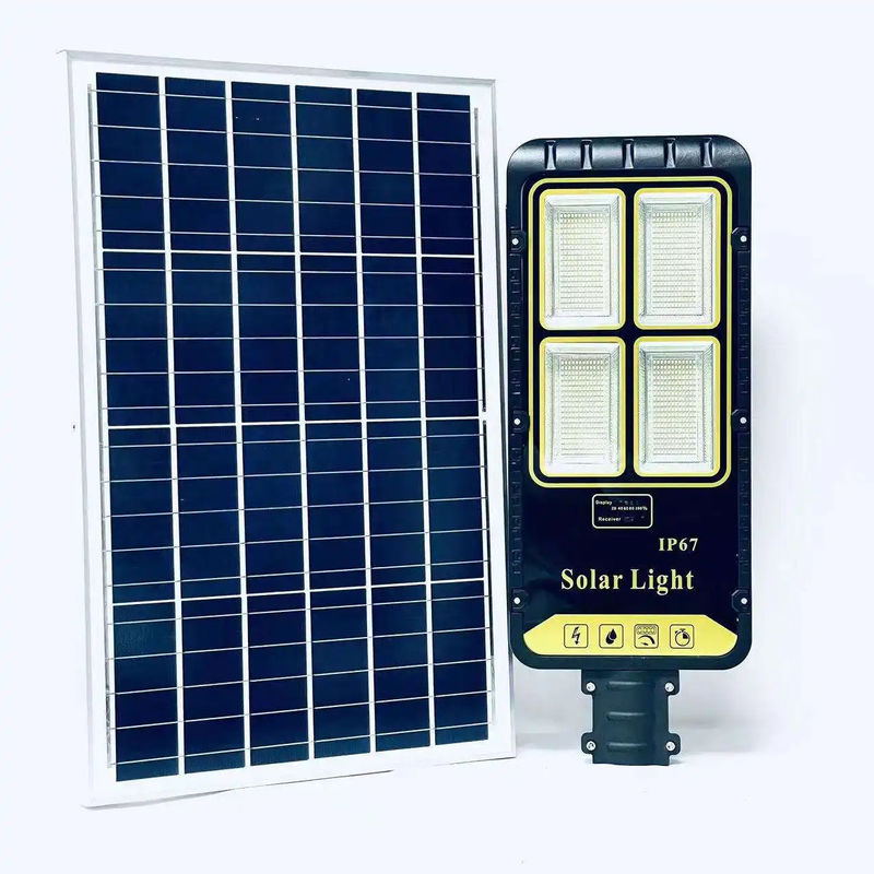 100W 200W 300W luz solar de la calle todo en uno LED para la iluminación exterior impermeable IP67