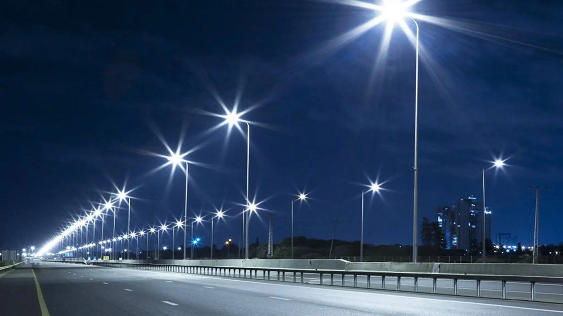 100W 200W 300W luz solar de la calle todo en uno LED para la iluminación exterior impermeable IP67
