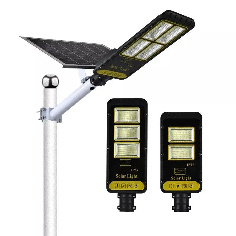 100W 200W 300W luz solar de la calle todo en uno LED para la iluminación exterior impermeable IP67