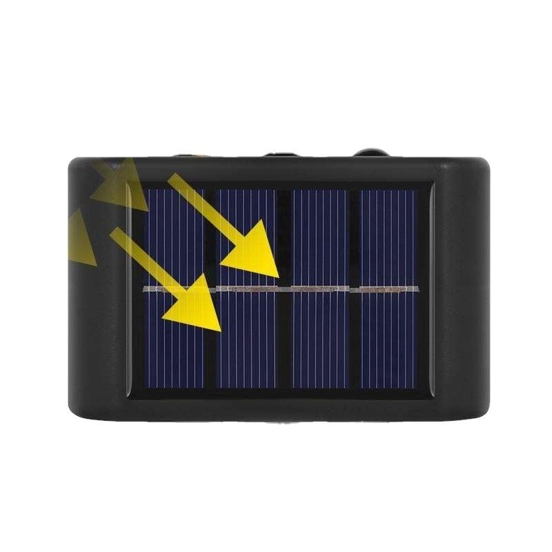 Lámpara de jardín exterior con luz solar para decoración del hogar