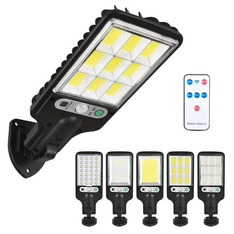 Luz solar de jardín sensor de alta luminosidad de seguridad lámpara de la calle de la pared para iluminación exterior