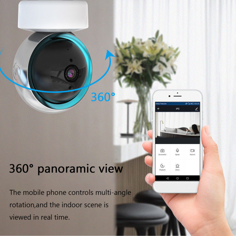 4x Zoom electrónico Tuya Smart PTZ CCTV WiFi cámara de vigilancia para la vigilancia en interiores