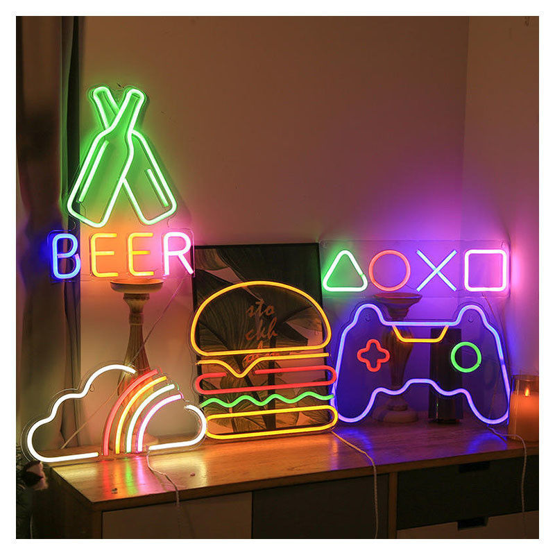 Casa Fiesta Decoración de Navidad Regalo de Navidad LED Luz de Neón Plátano Pared de Arte Signo para las necesidades del hogar