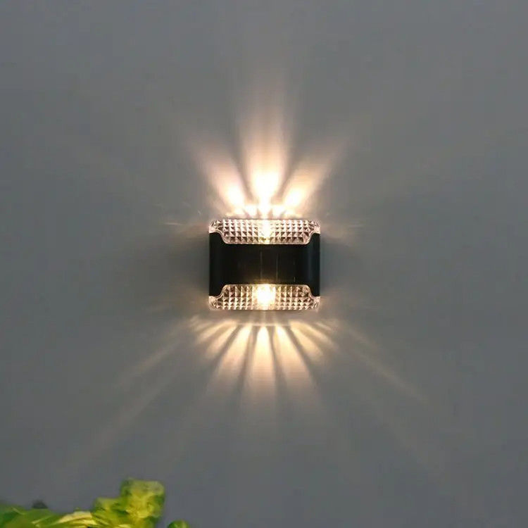 80 luces Solares lámpara montada en la pared LED luces solares para la decoración de jardines al aire libre