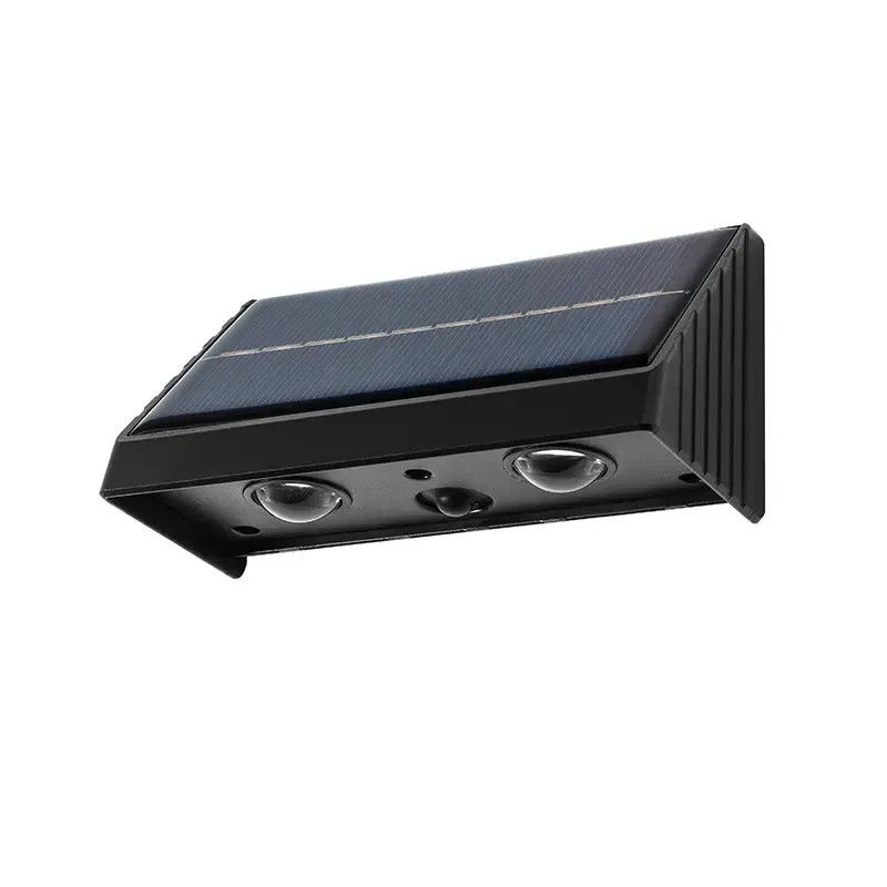 IP54 impermeable exterior decorativo LED luz solar de pared para el balcón escalera Patio Spot Light