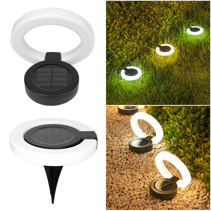 Lámparas de cubierta de luz solar LED para exteriores Iluminación solar de pared para jardín