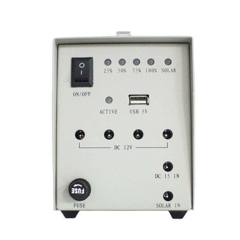 Rango de irradiación de 12 metros cuadrados Mini kits portátiles de energía solar para la oficina en el hogar