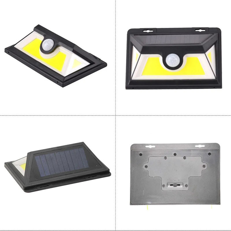 IP65 resistente al agua LED luz solar de pared con sensor de movimiento luz de seguridad solar moderna