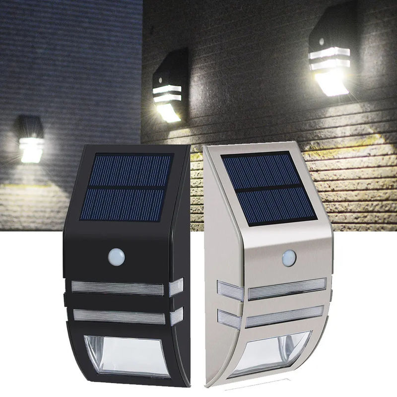 LED sensor de movimiento solar luz de pared para la familia 4v 0.33w montaje de pared 6000K temperatura de color