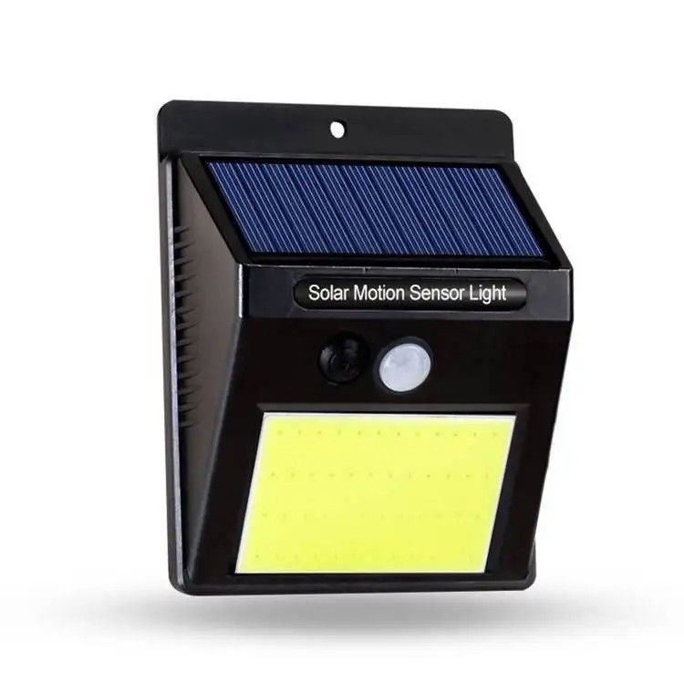 20 LED resistente al agua luz solar de pared con sensor de movimiento y temperatura de color 5000K