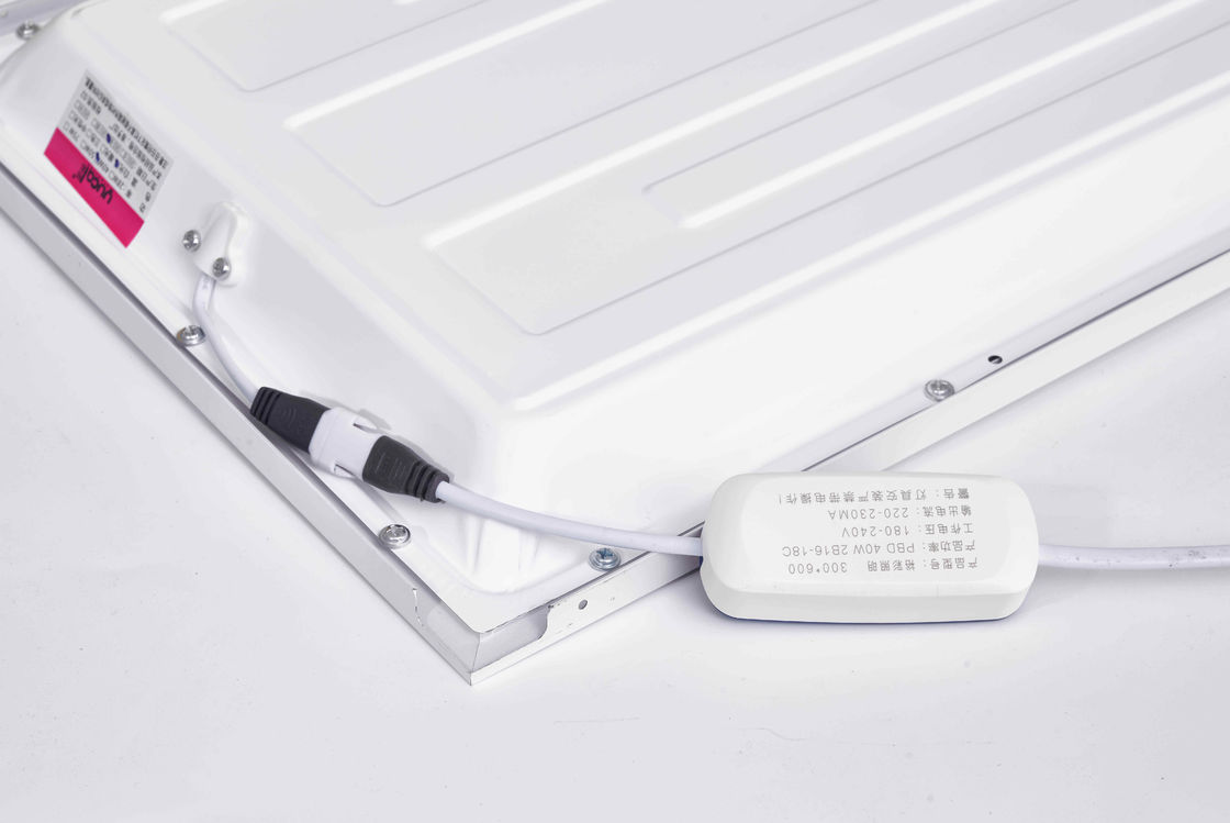 Aluminio PMMA 50w/75w Cuadrado 600x600mm Panel plano Pared luz Techo Panel Led luz