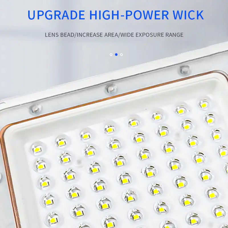 Lámpara de inundación de aire libre impermeable gris 30w 50w 100w 200w LED para el estadio